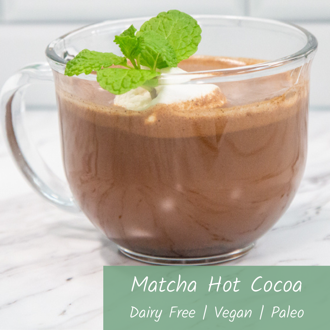 Dairy Free Matcha Hot Cocoa Recipe