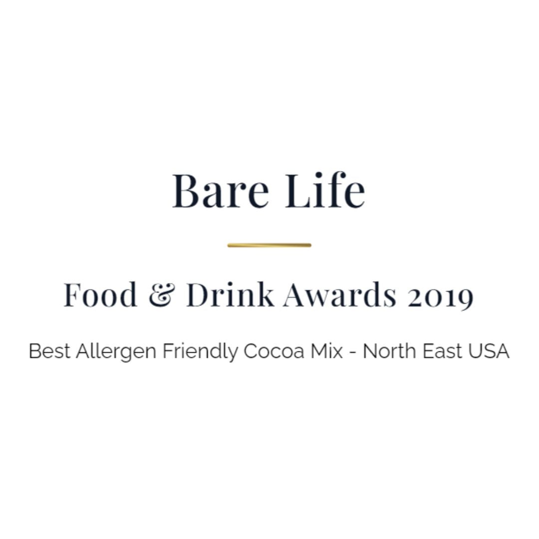 Lux Magazine Awards Bare Life - Best Allergen Friendly Cocoa Mix - North East USA