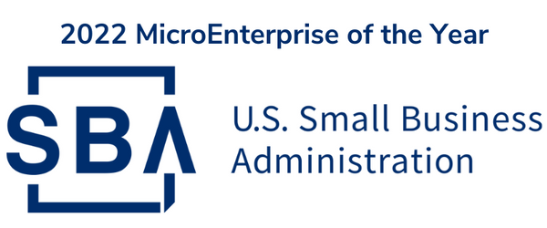 2022 MicroEnterprise of the Year U.S. Small Business Administration Press logo