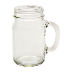 Bare Life Official | Glass Mason Jar Mug, Green Lid & Sticker