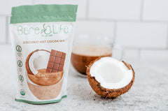Instant Dairy Free Coconut Hot Cocoa Mix  |  10 Serving Pouch | Gluten Free, Vegan and Organic